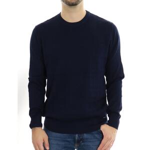 MAGLIA LAVORATA BLU